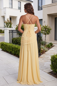 Elegantes Fließendes Serena Maxikleid