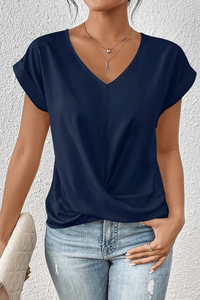 Casual Cotton Crew Neck T-Shirt
