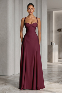 Traumhafte Eleganz Anlass Maxikleid