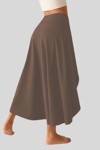 Active Front Slit Mini Skirt