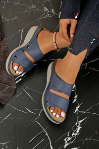 Cushion Wedge Comfort Slides