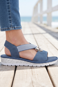 Everyday Ease Buckle Sandals