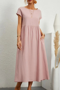 Relaxed A Line Pocket Dress