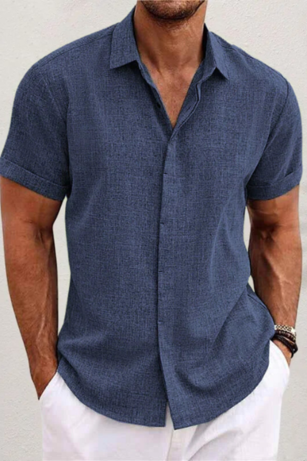Relaxed Short Sleeve Summer Shirt