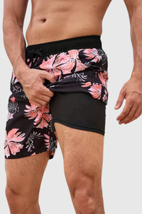 Athletic Compression Lined Swim Shorts