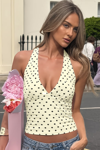 Playful Polka Dot Tank Top