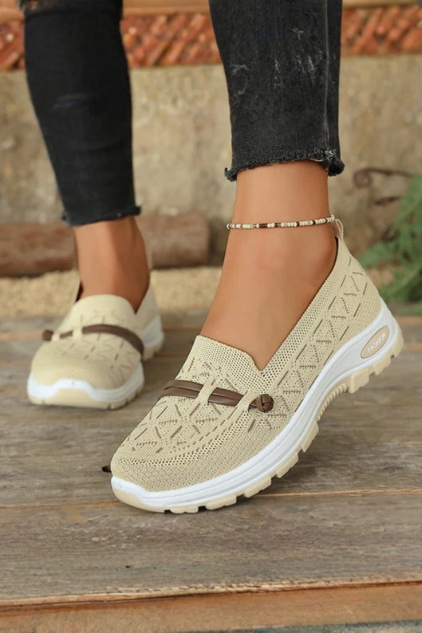 Breathable Arch Support Slip On Sneakers