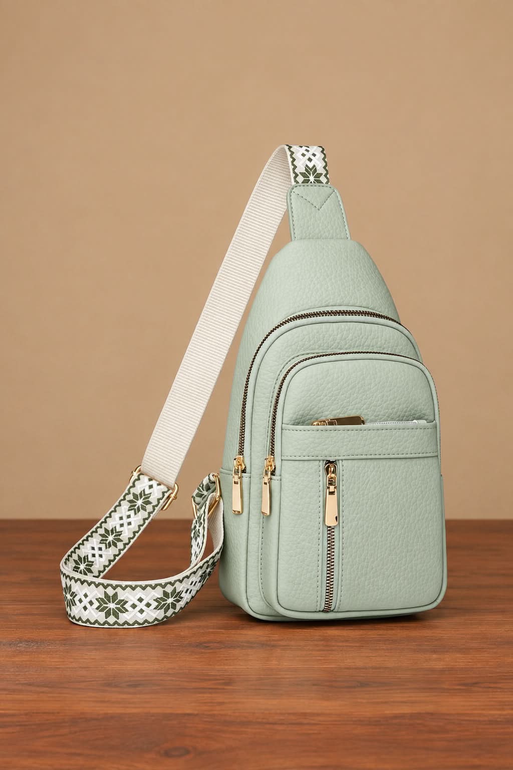 Relaxed Vintage Style Shoulder Bag