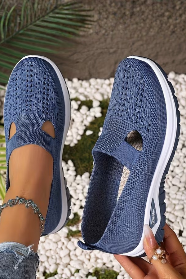 Lightweight Breathable Slip On Casual Sneakers