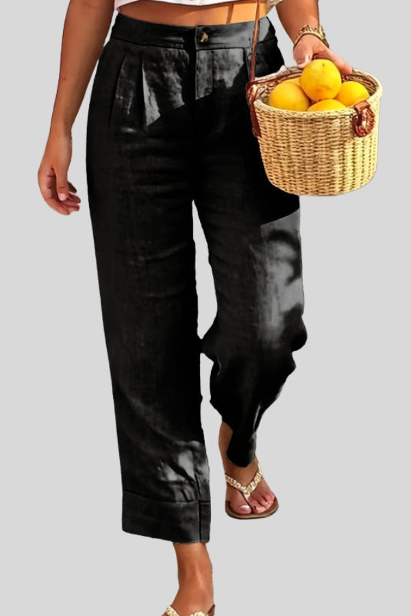 Vacation Cropped Summer Pants Casual