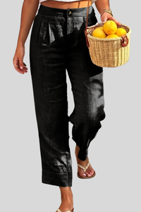 Vacation Cropped Summer Pants Casual