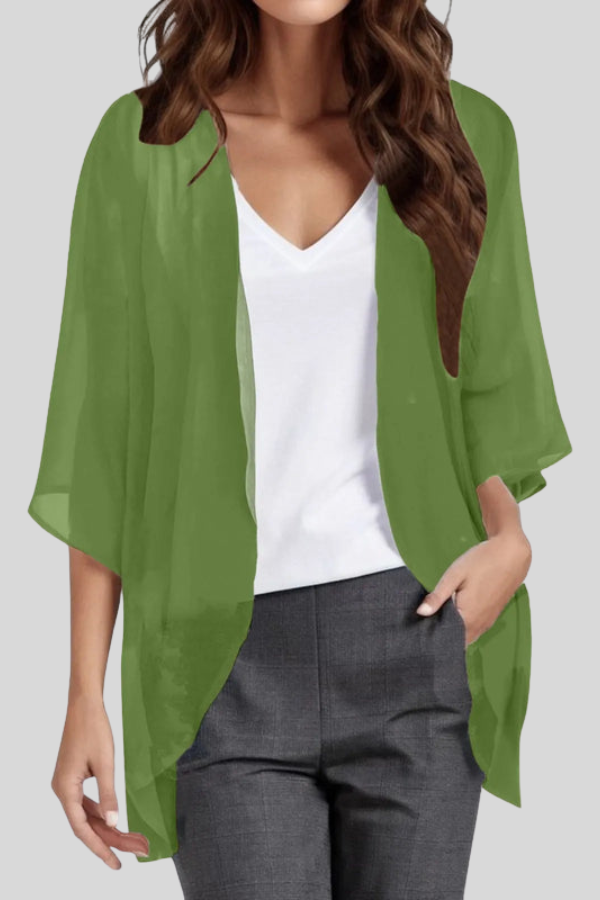 Lightweight Open Front Cover Up