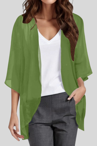 Lightweight Open Front Cover Up