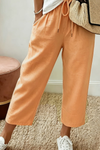 Chic Cropped Summer Pants Office