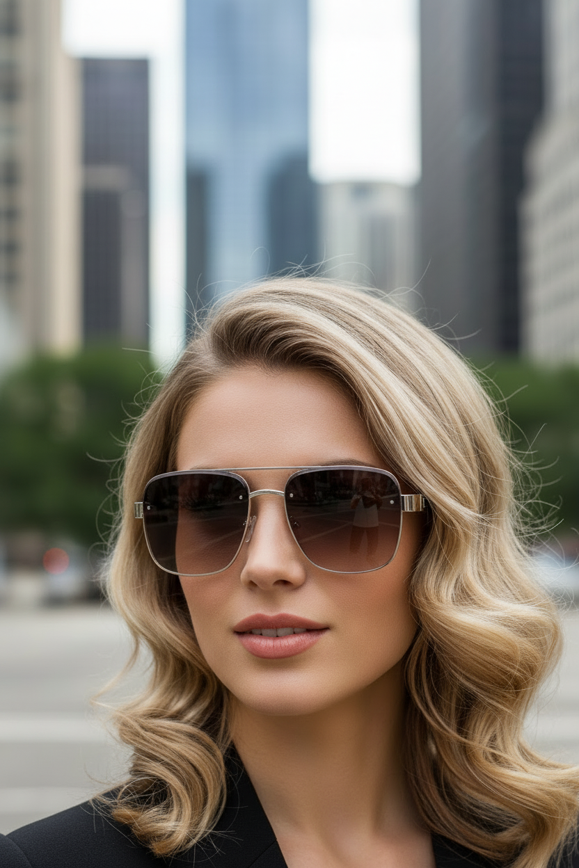 Classic Metal Sunglasses UV400
