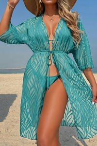 Chic Jacquard Midi Dress