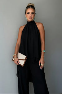 Refined Two-Piece Outfit with Modern Minimalist Appeal