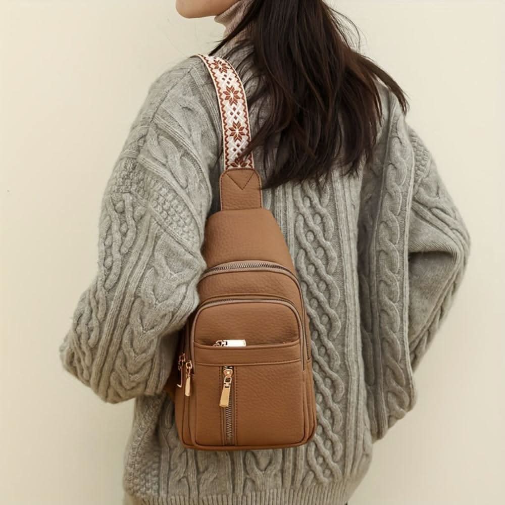 Relaxed Vintage Style Shoulder Bag