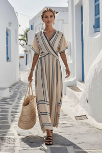 Adjustable Waist Summer Dress