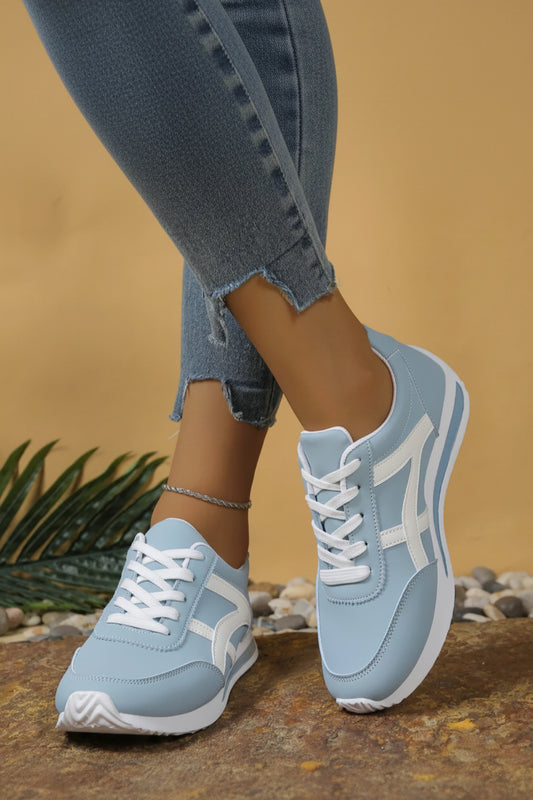 ActiveStep Lightweight Lace-Up Running Shoes with Breathable Fabric & Flexible Fit 0
