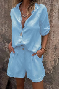 Airy Linen Two Piece Set for Effortless Summer Style and Comfort 2