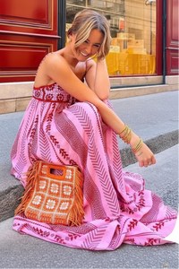 Gentle Flow A-Line Maxi Dress