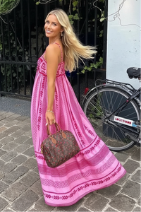 Gentle Flow A-Line Maxi Dress