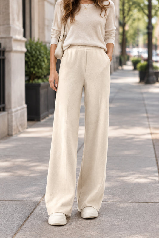 Casual Wide-Leg Pants for Work and Weekend Styling