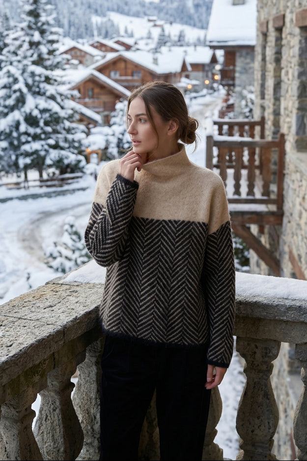 Weicher Rollkragenpullover für jeden Tag