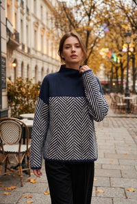 Weicher Rollkragenpullover für jeden Tag