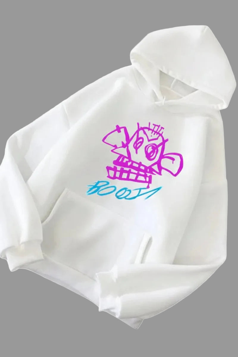 Arcane-Inspired Oversized Hoodie in Soft Polyester for Bold Street Style 5