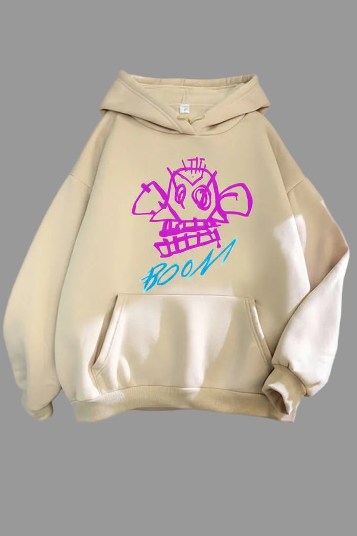Arcane-Inspired Oversized Hoodie in Soft Polyester for Bold Street Style 7