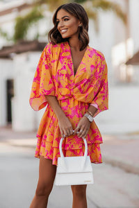 Bohemian Mini Dress with Playful Patterns for Summer Vibes 0