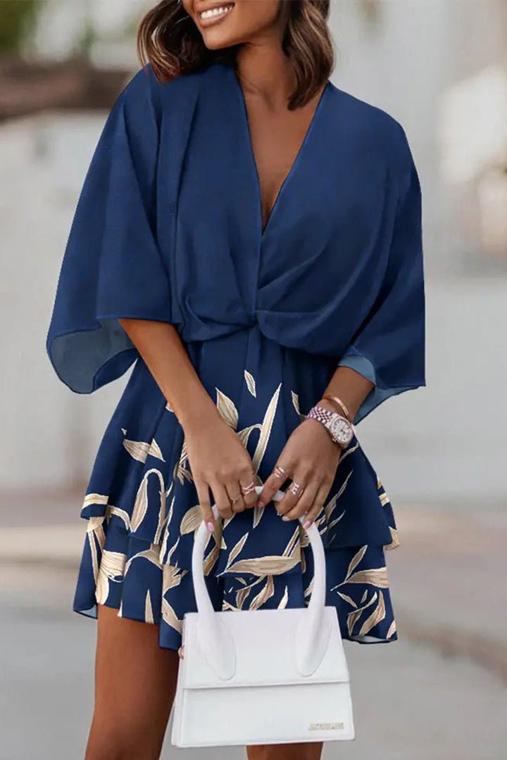 Bohemian Mini Dress with Playful Patterns for Summer Vibes 3