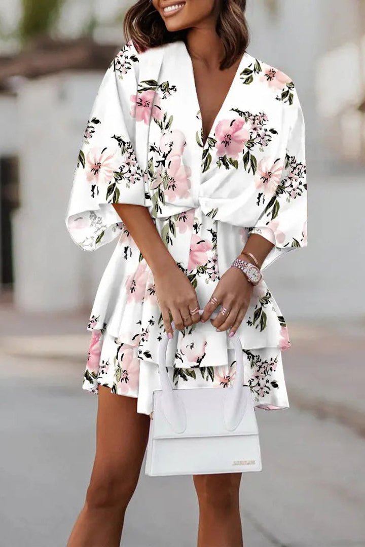 Bohemian Mini Dress with Playful Patterns for Summer Vibes 5
