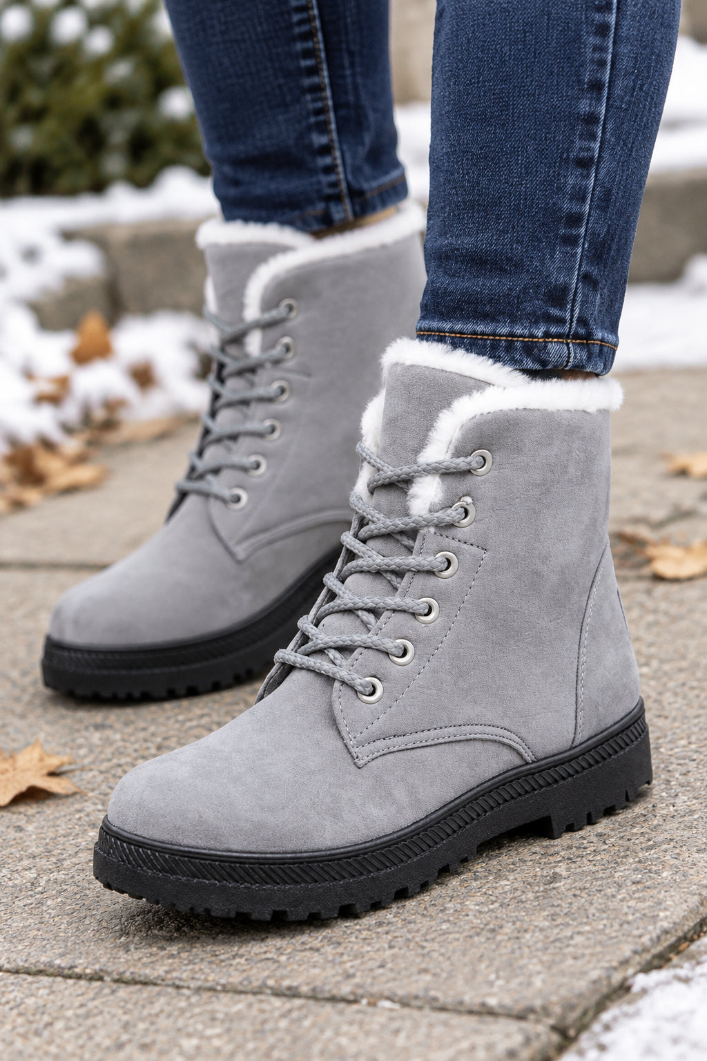 Women's Winter Boots With Stable Heel