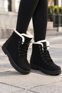 Women's Winter Boots With Stable Heel