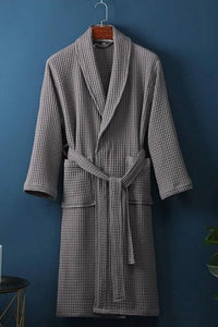 Breathable Waffle Bathrobe for Everyday Comfort and Relaxation 8