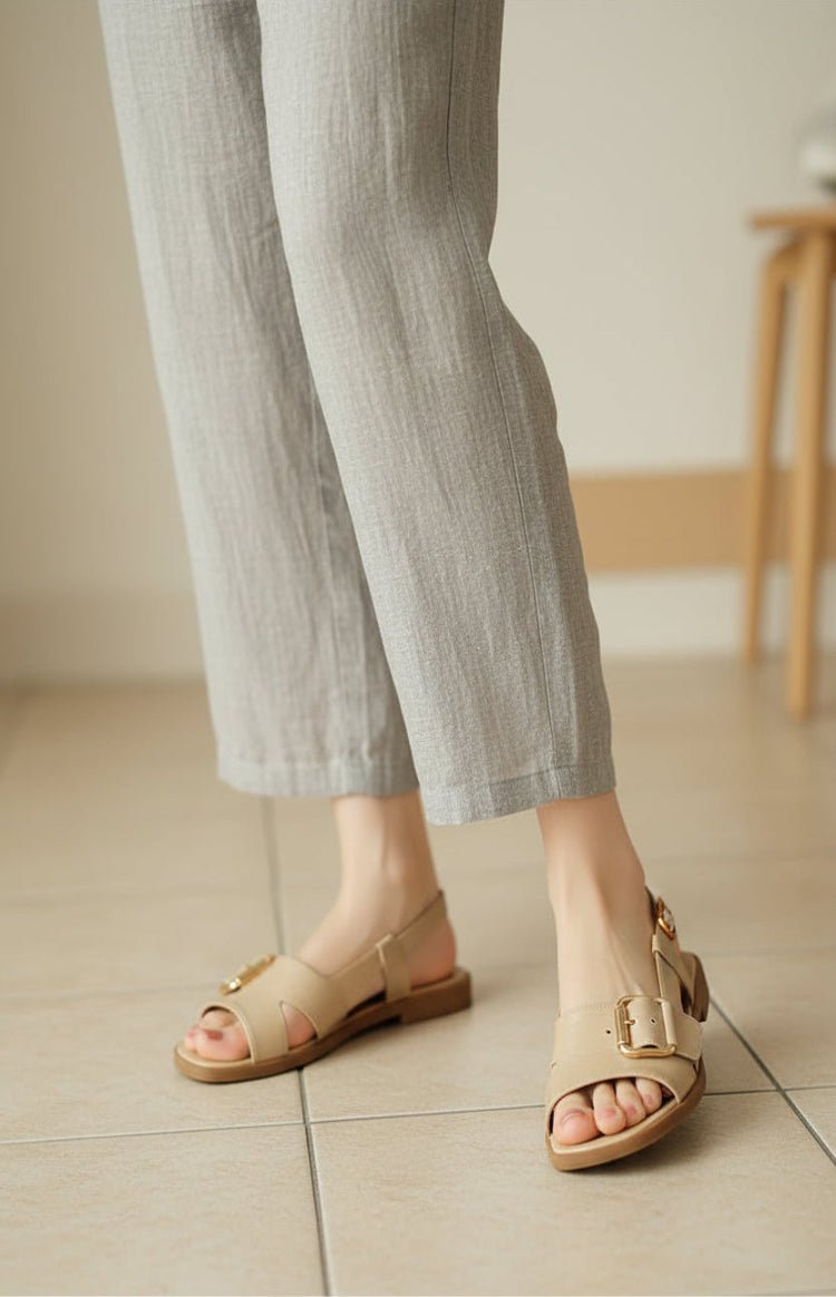 Casual Open Toe Strap Sandals for Effortless Summer Style and Comfort 5