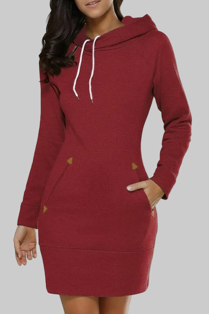 Casual Oversized Hoodie Dress with Soft Comfort and Sporty Style 3