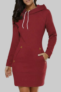 Casual Oversized Hoodie Dress with Soft Comfort and Sporty Style 6