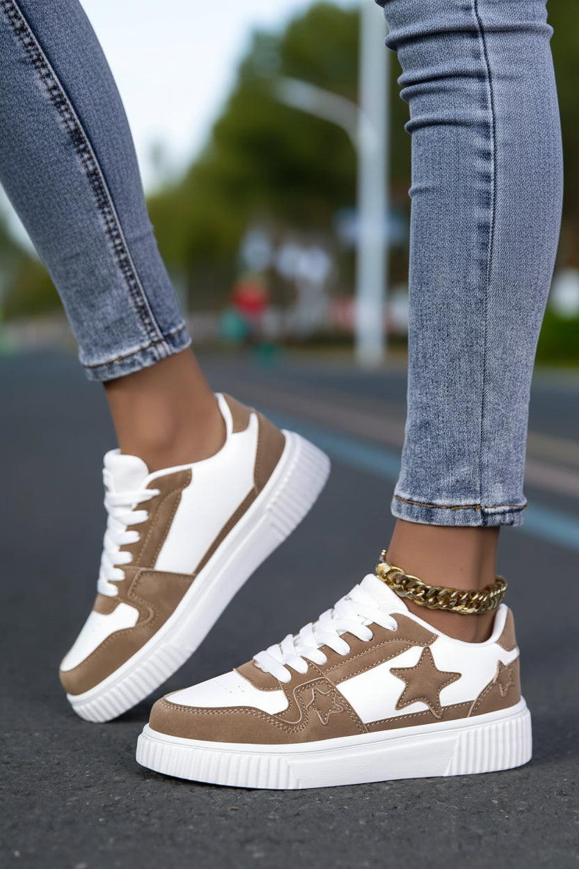Casual Unisex Leather Sneakers - Lightweight Non-Slip Sports Shoes for Comfort 2