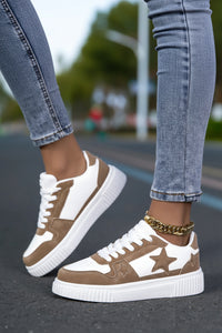 Casual Unisex Leather Sneakers - Lightweight Non-Slip Sports Shoes for Comfort 2