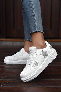 Casual Unisex Leather Sneakers - Lightweight Non-Slip Sports Shoes for Comfort 3