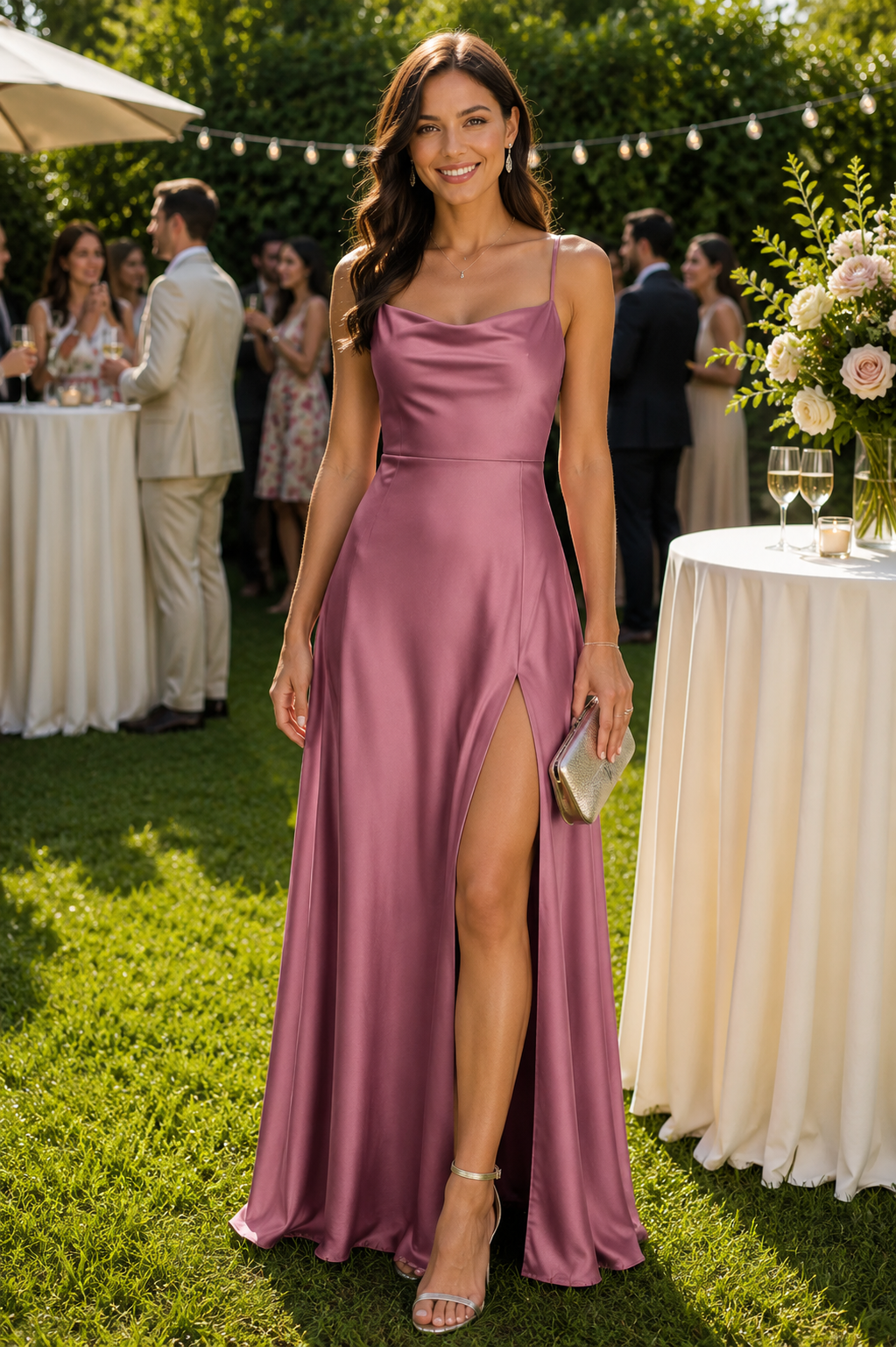 Maxi Dress with Side Slit for Effortless Summer Elegance