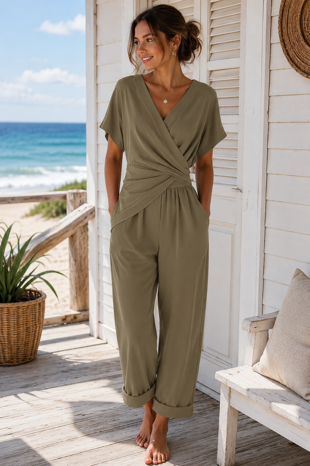 Coordinated Summer Set for Casual and Special Occasions