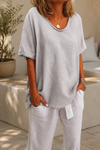 Casual Round Neck Everyday T-Shirt