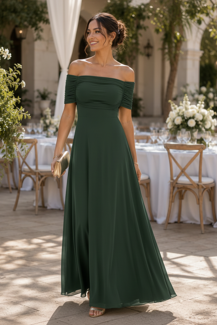 Elegant Occasion Midi Dress with Beautiful Draped Detail