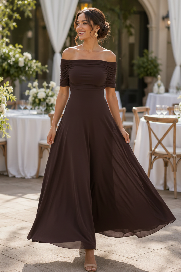 Elegant Occasion Midi Dress with Beautiful Draped Detail