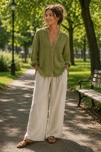 Transitional Season Casual Blouses